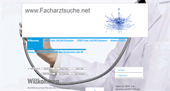 Desktop Screenshot of facharztsuche.net