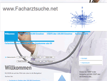 Tablet Screenshot of facharztsuche.net